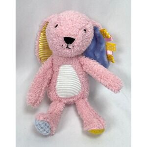 Make Believe Ideas Pink Bunny Rabbit Stuffed Animal Plush Crinkle Snuggables 9"